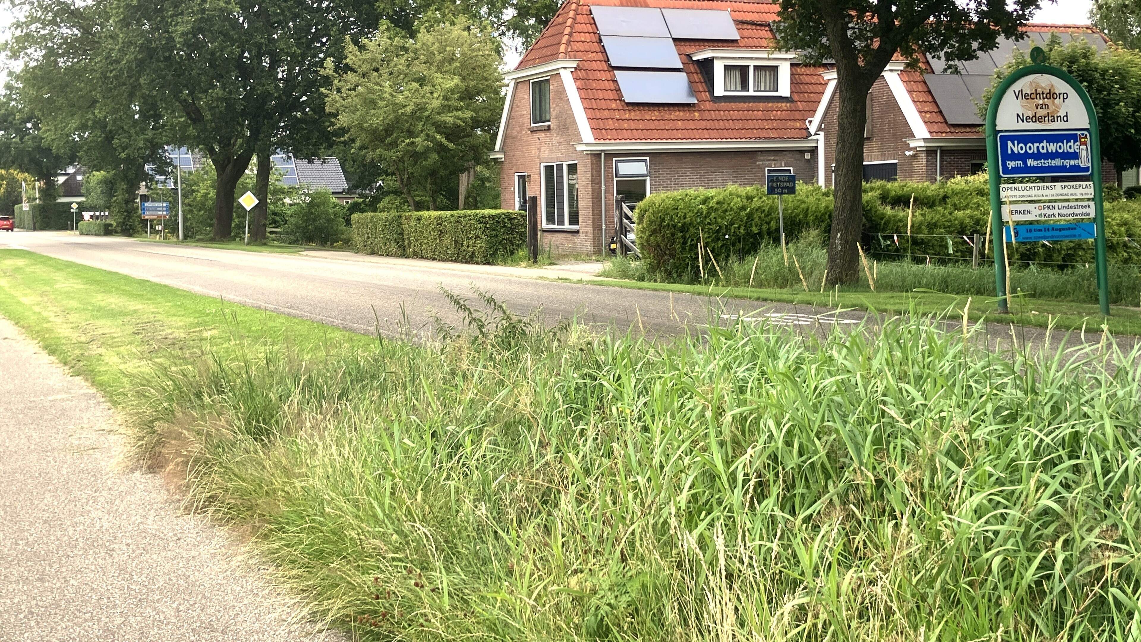 Effecten ecologisch bermbeheer in Weststellingwerf nog niet zichtbaar. Inwoners doorkruisen beleid d