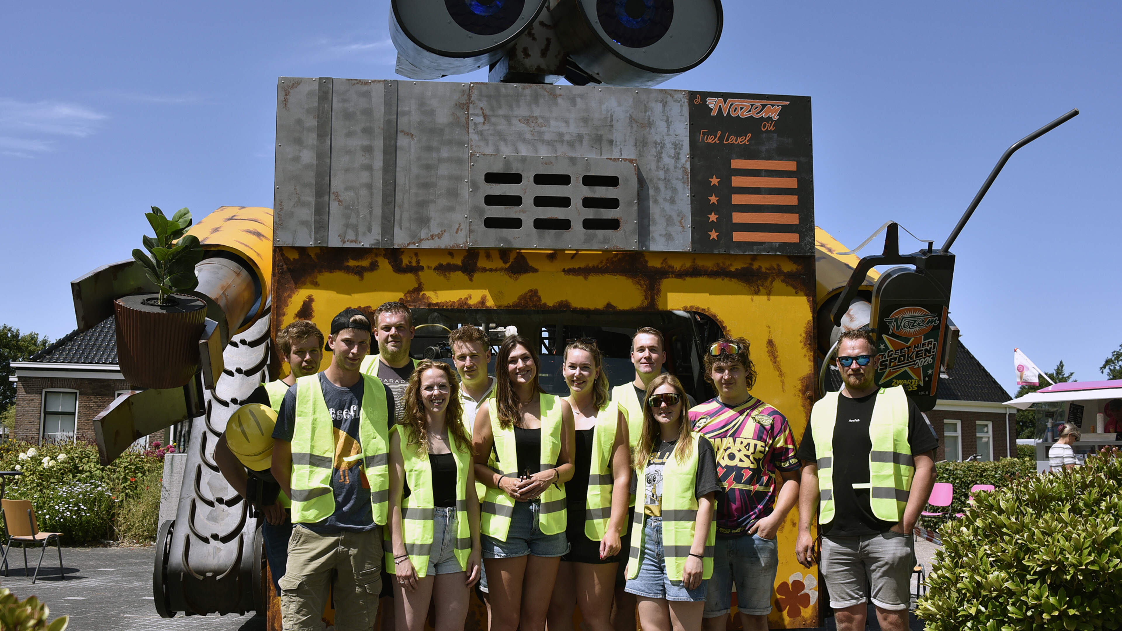 El Nozems uit Oldelamer gaat met ’Wall-E ’ naar Zwarte Cross